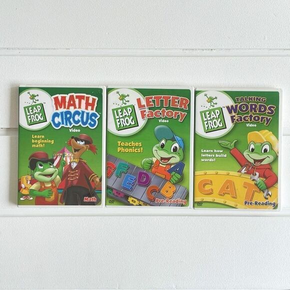 Leap Frog Kid's 3pc Learning DVD Collection and LeapsterGS Learning Game Bundle - Picture 8 of 10